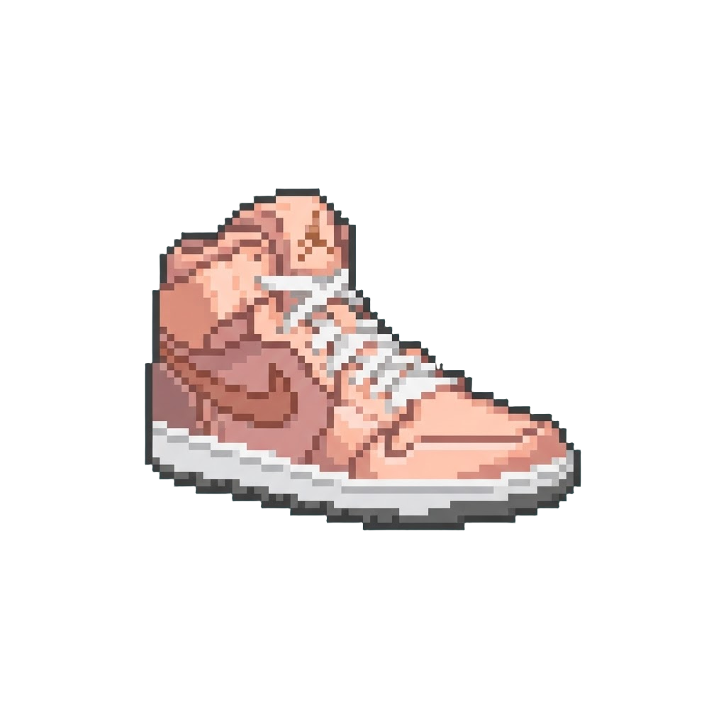 Rose Gold Metallic Jordans