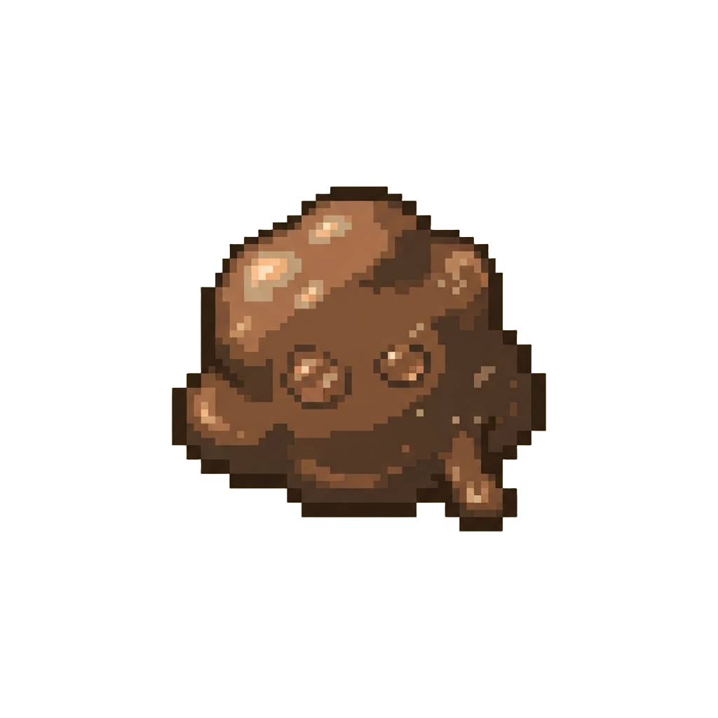 Sticky Viscous Brown Goop