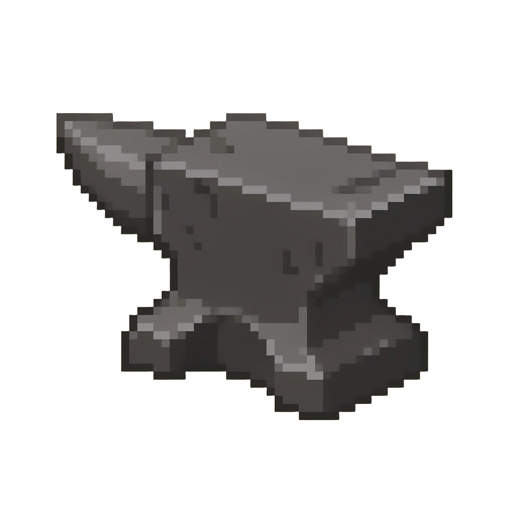 A Large Heavy Blacksmith Anvil