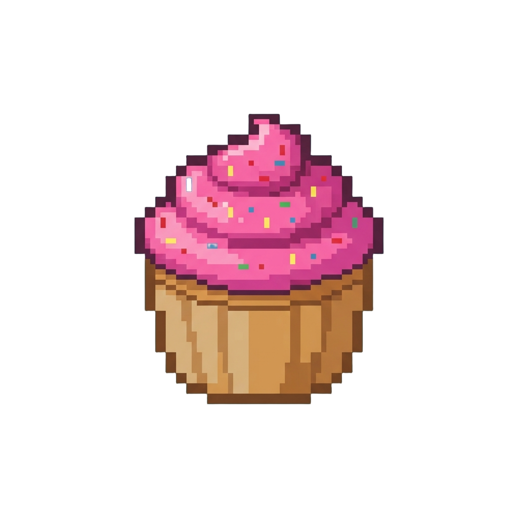 Pink Frosted Cakes