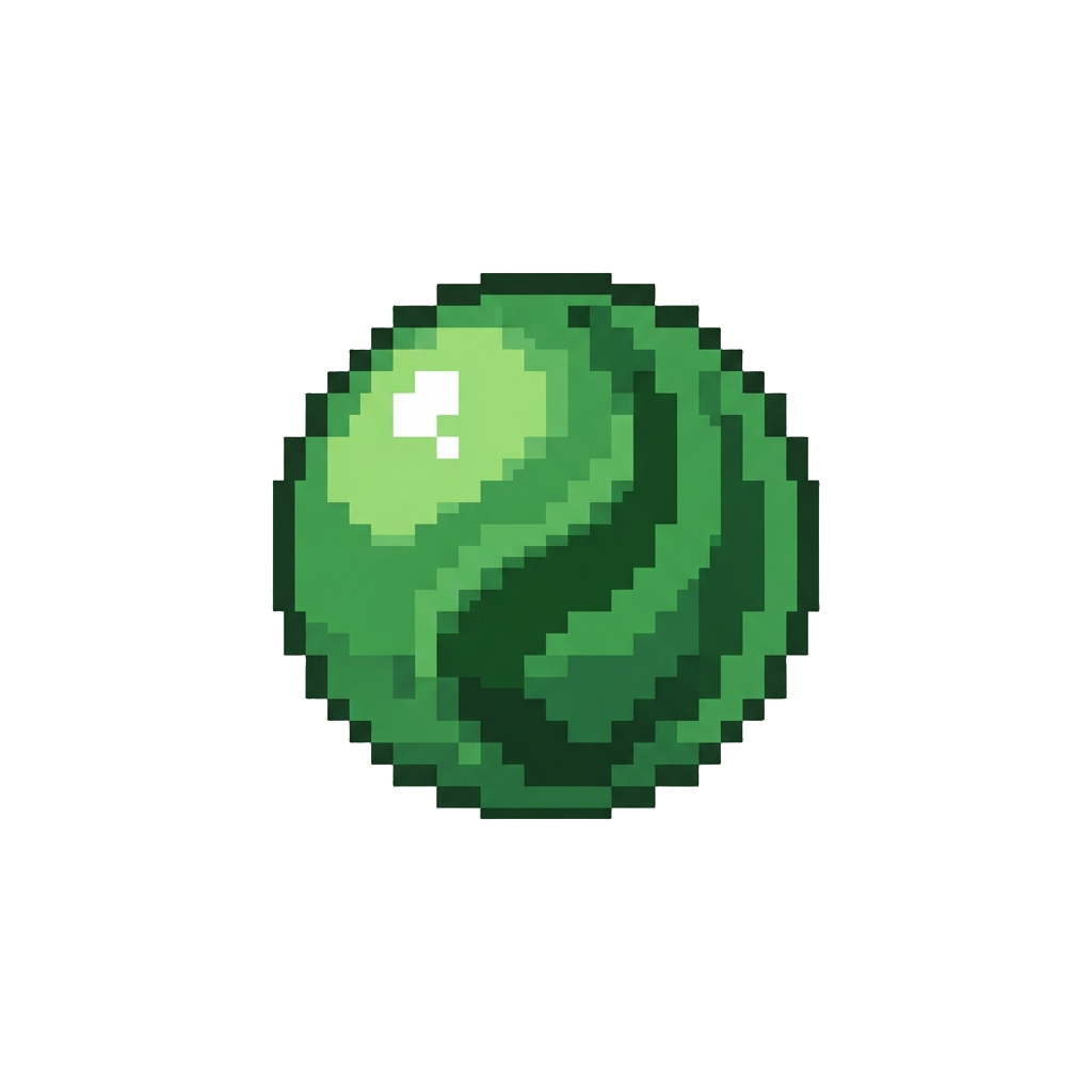 A Tiny Green Marble