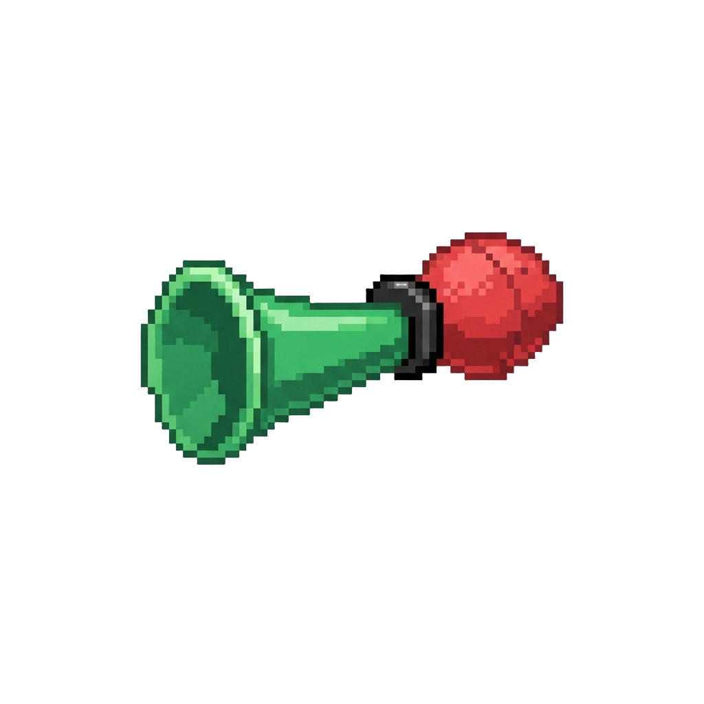 A Shiny Green Air Horn