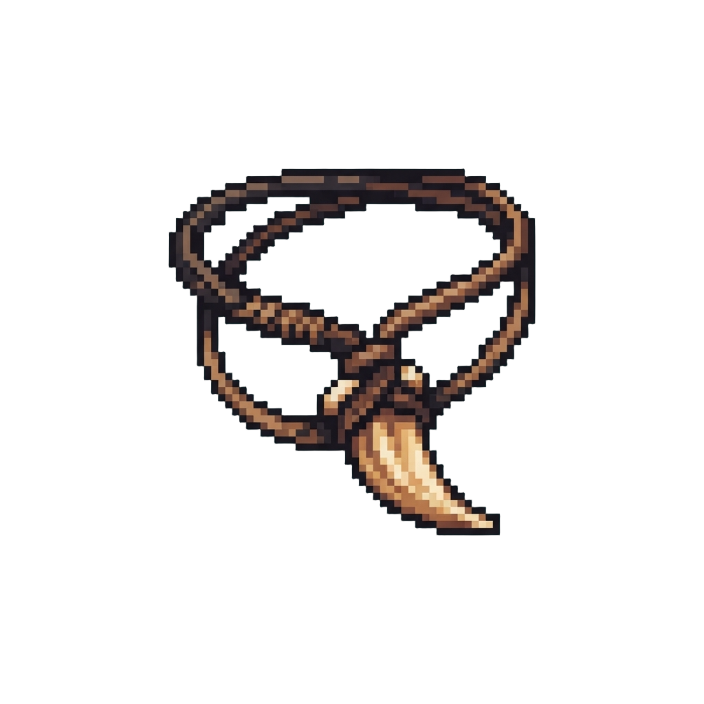 A Simple Leather Claw Cord