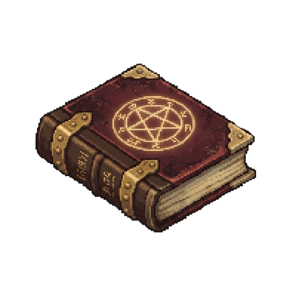 A Brass-hinged Ancient Occult Book