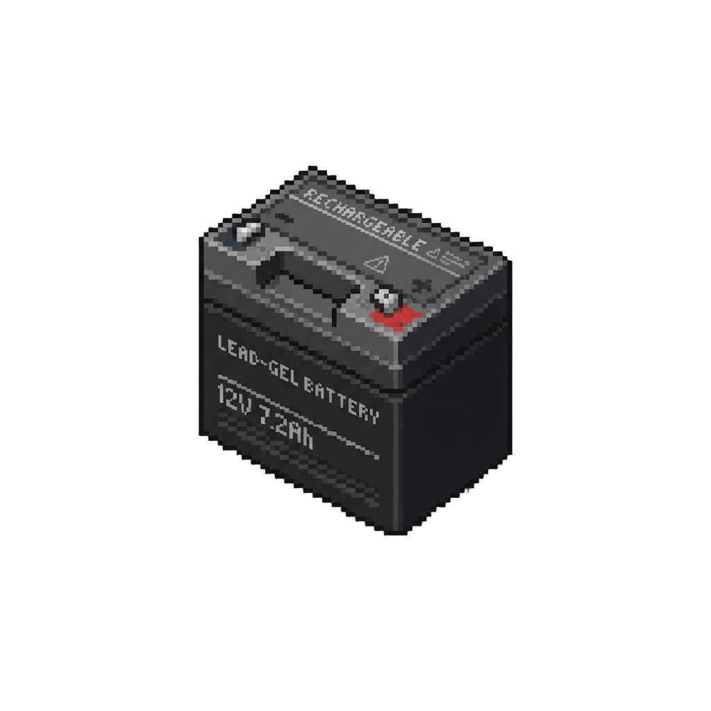 A Standard Rechargeable Lead-gel Battery Pack