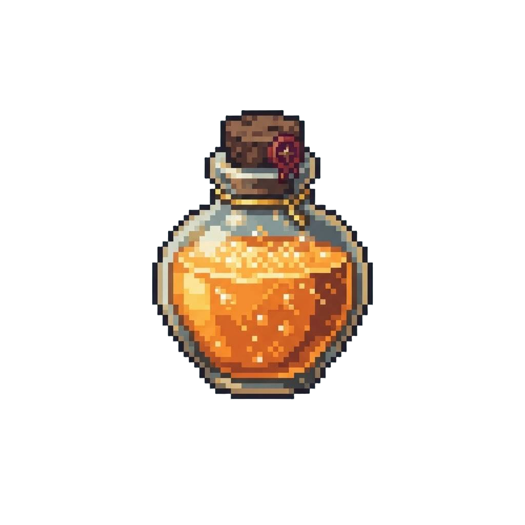 A Fizzing Orange-gold Booster Draught