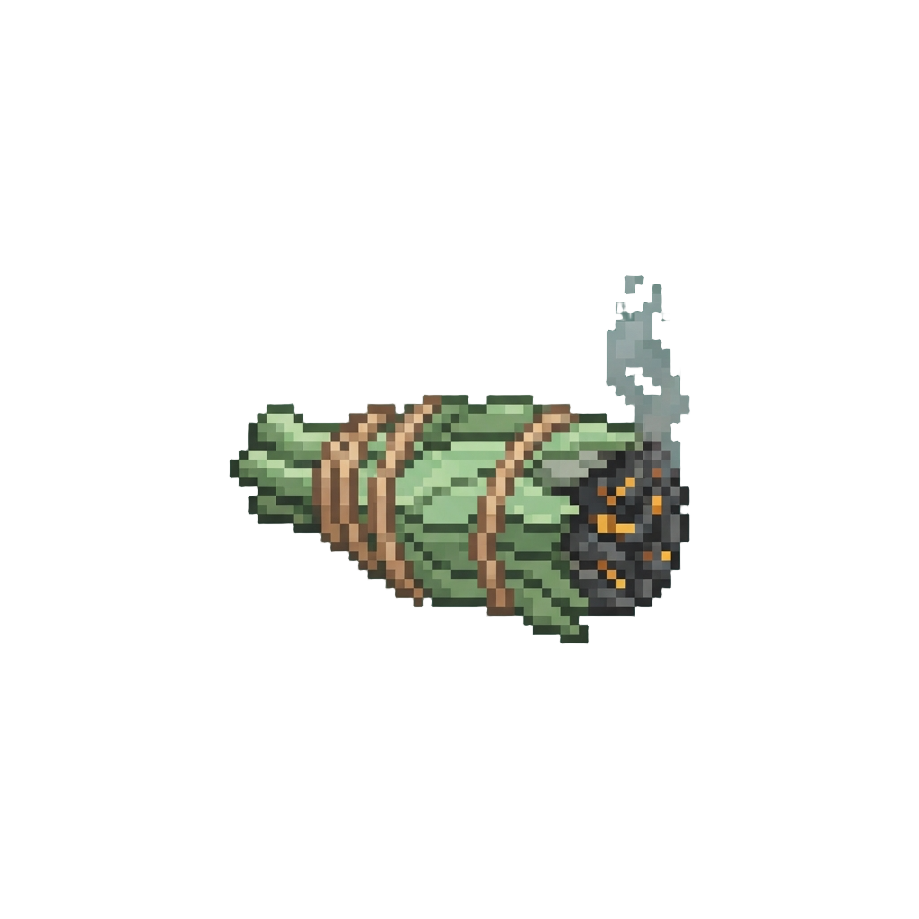A Simple Bundle of Smoldering Sage