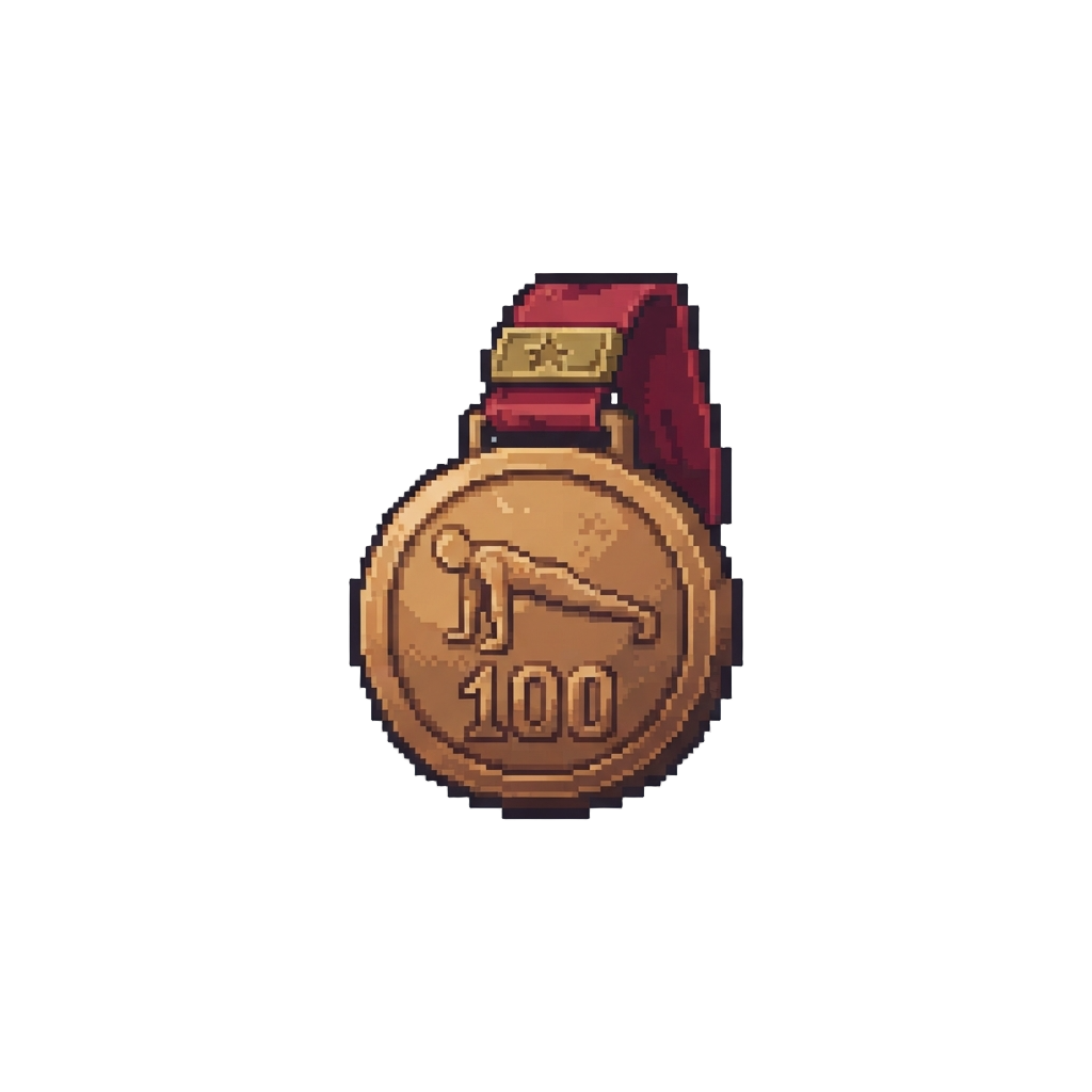Completing One Hundred Strict Daily Pushups