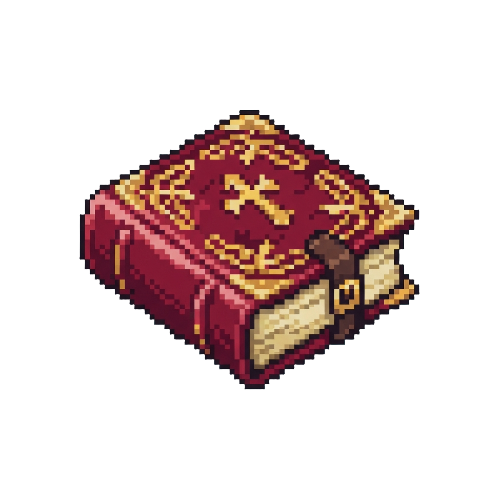 A Velvet-bound Illuminated Manuscript
