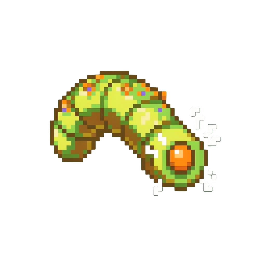 A Buzzing Radioactive Bio-worm