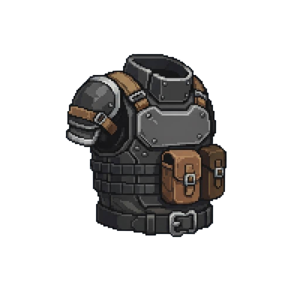 A Reinforced Ballistic Combat Harness