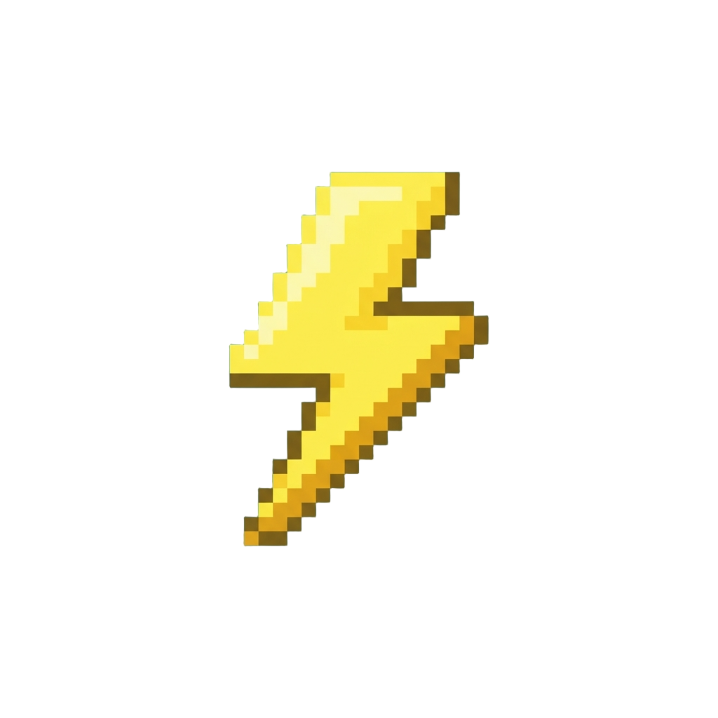 A Sharp Yellow Electric Flash