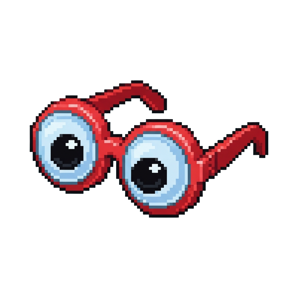 A Silly Pair of Giant Googly Eye Glasses