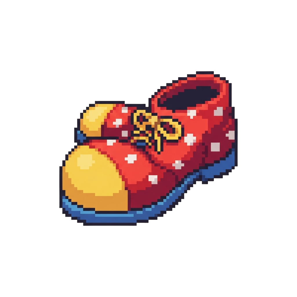 A Funny Oversized Clown Shoes Outfit