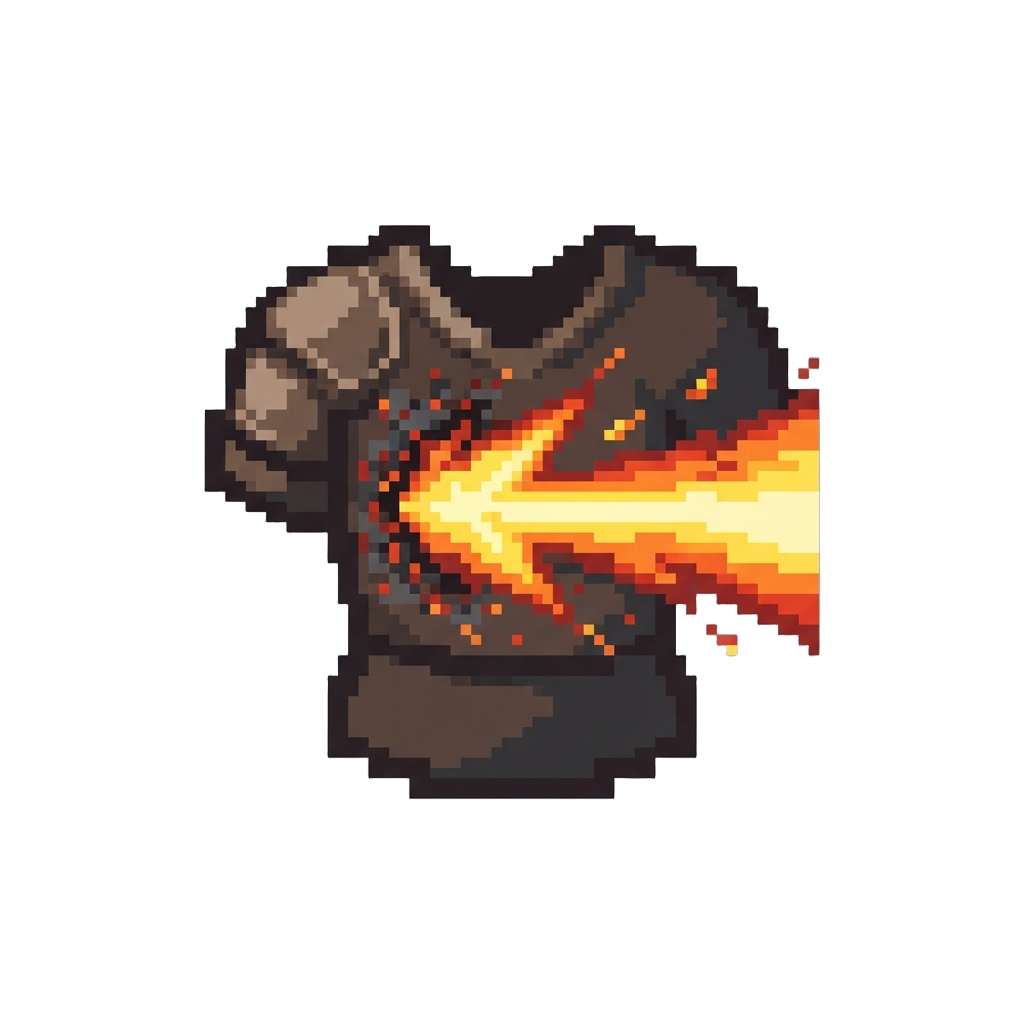 A Scorching Heat-vision Beam Through the Chest