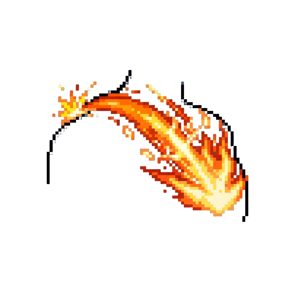 A Cascading Chain-reaction Spark Burst Along the Shoulders