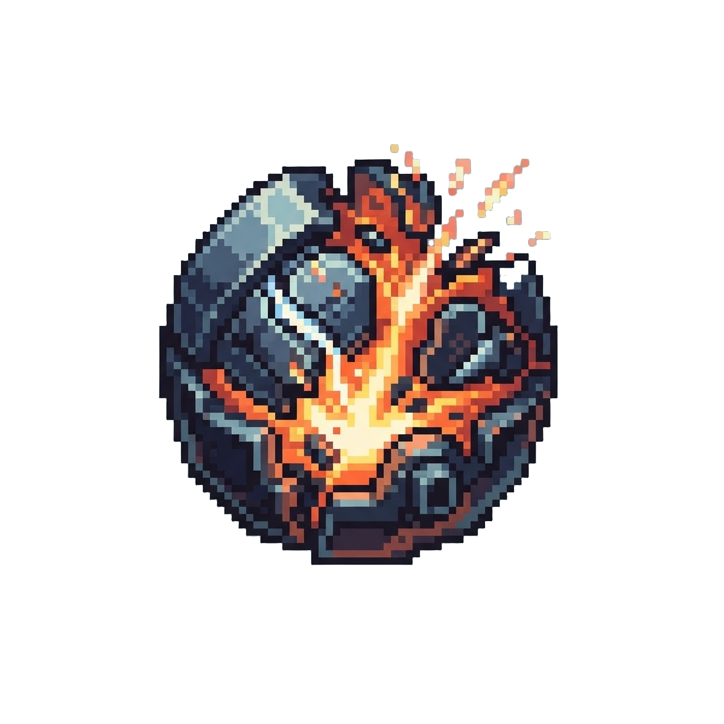 A Cascading Chain Reaction Detonating the Titan's Internal Core