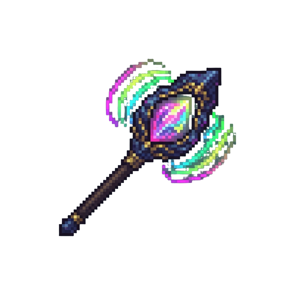 Pulsing with Bright Neon Spectrum Waves