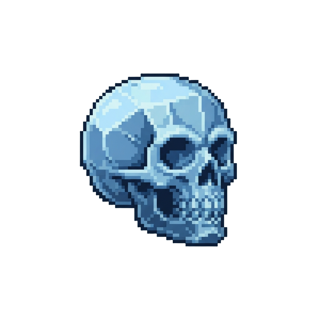 A Miniature Crystal Skull