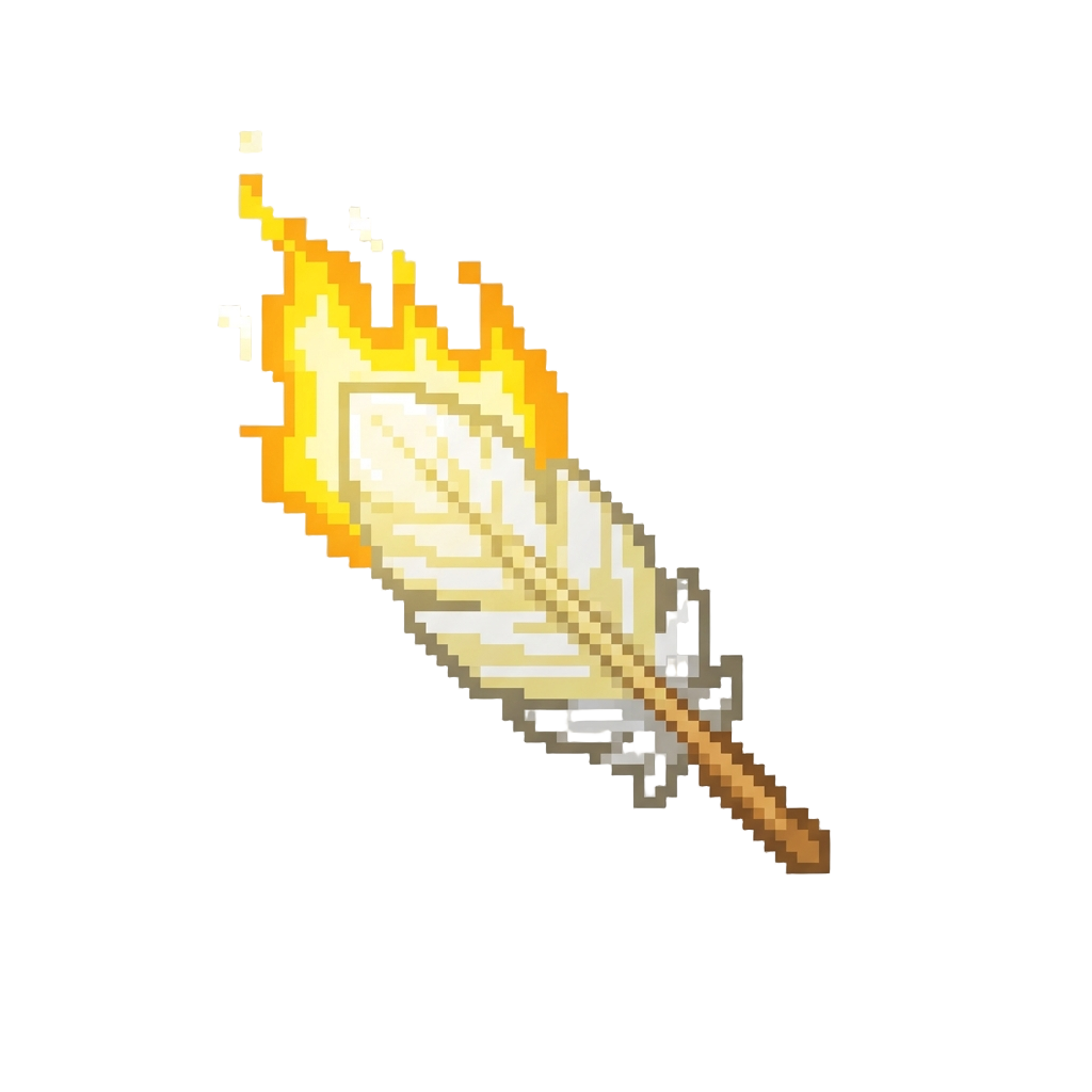 A Holy Burning Feather