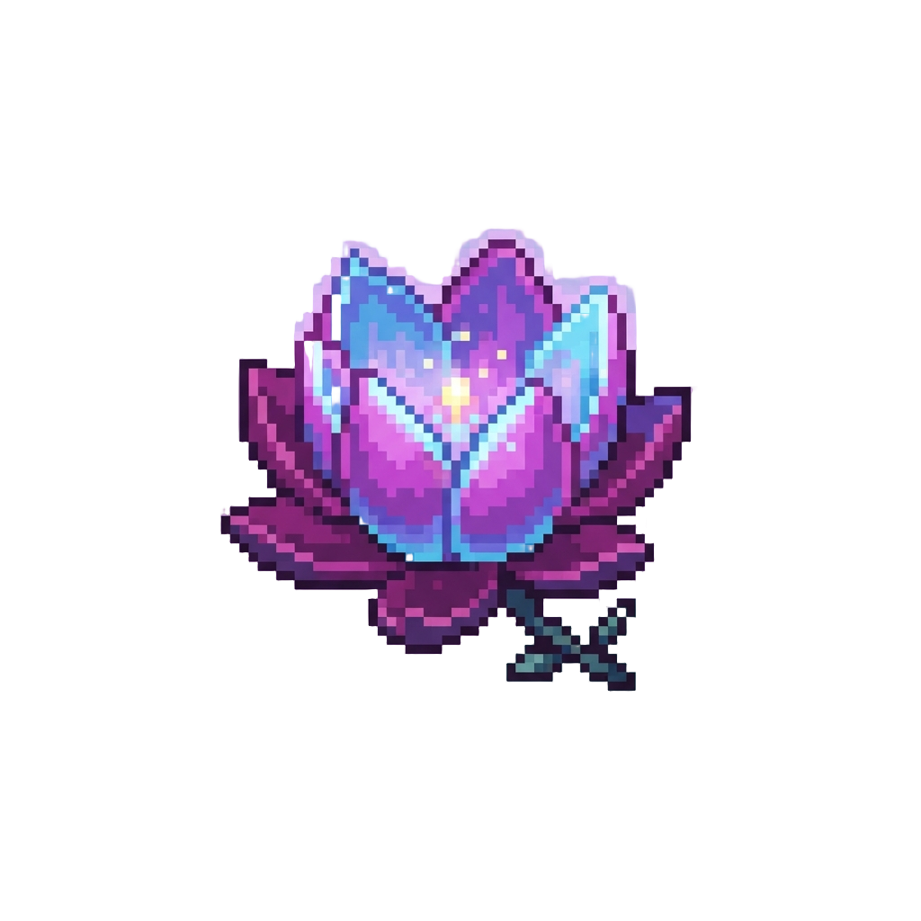 A Shimmering Soul Lotus