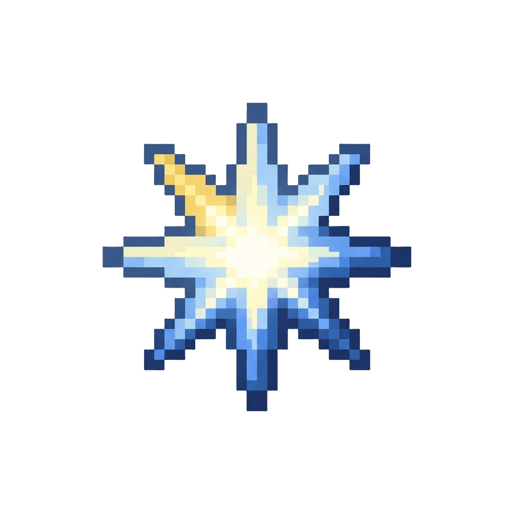 A Burst of White Starlight