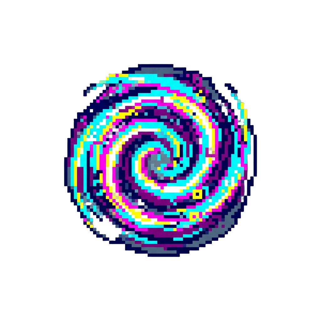 A Swirling Vortex of Glitch Static