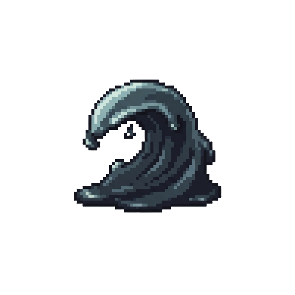 A Wave of Black Sludge