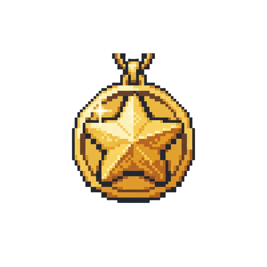 A Shimmering Star Pendant