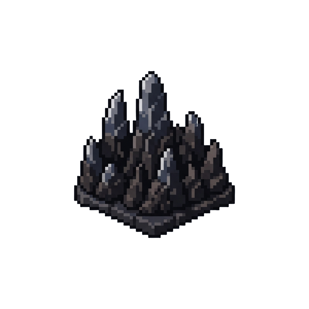 A Wall of Jagged Dark Spires