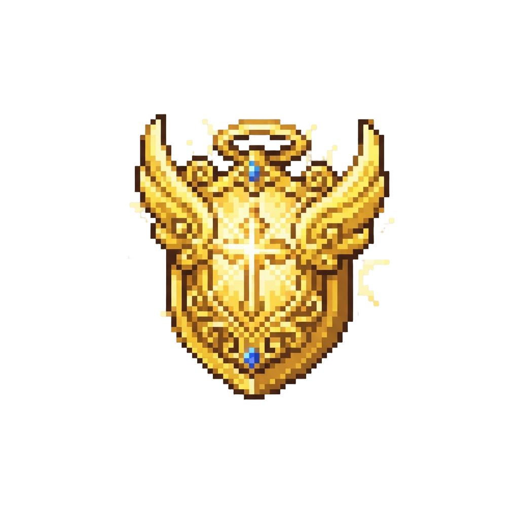 A Radiant Holy Light Crest