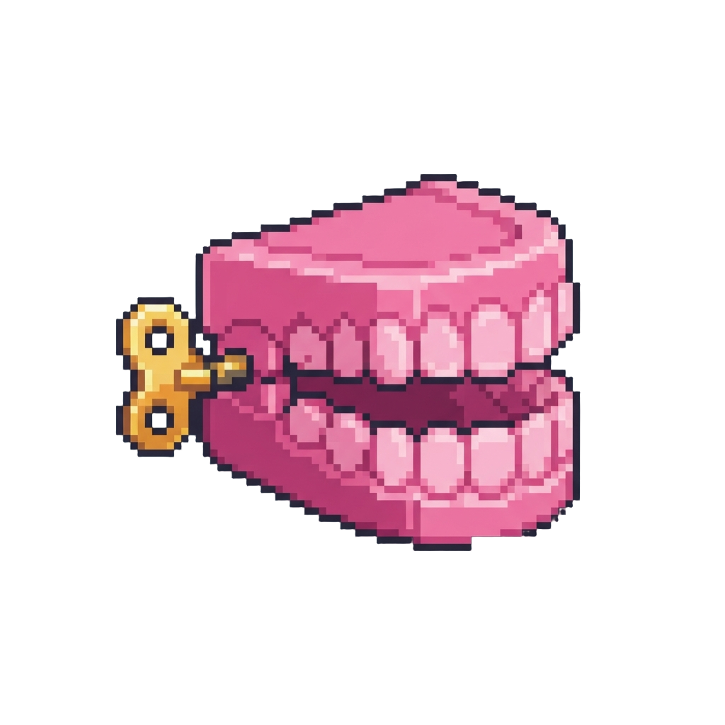 A Pair of Chatterbox Novelty Teeth