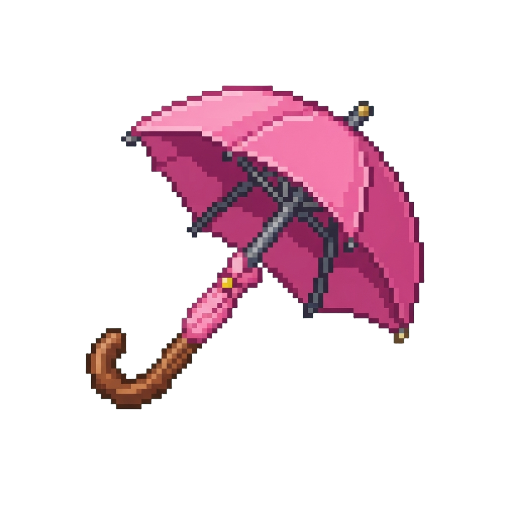 A Tiny Pink Umbrella