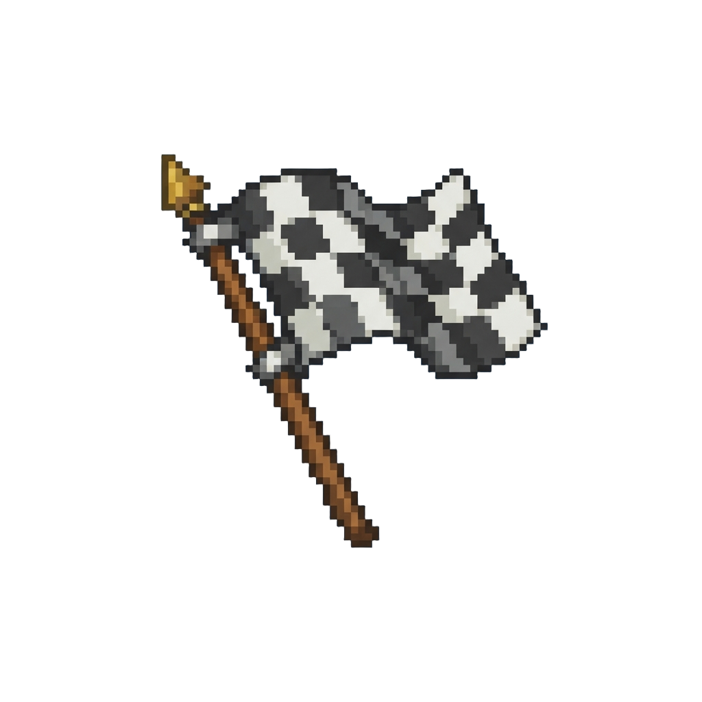 A Grand Champion Checkered Flag