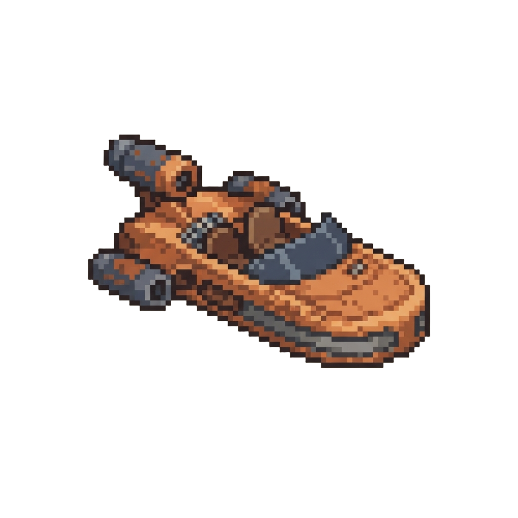 A Rusty Desert Landspeeder