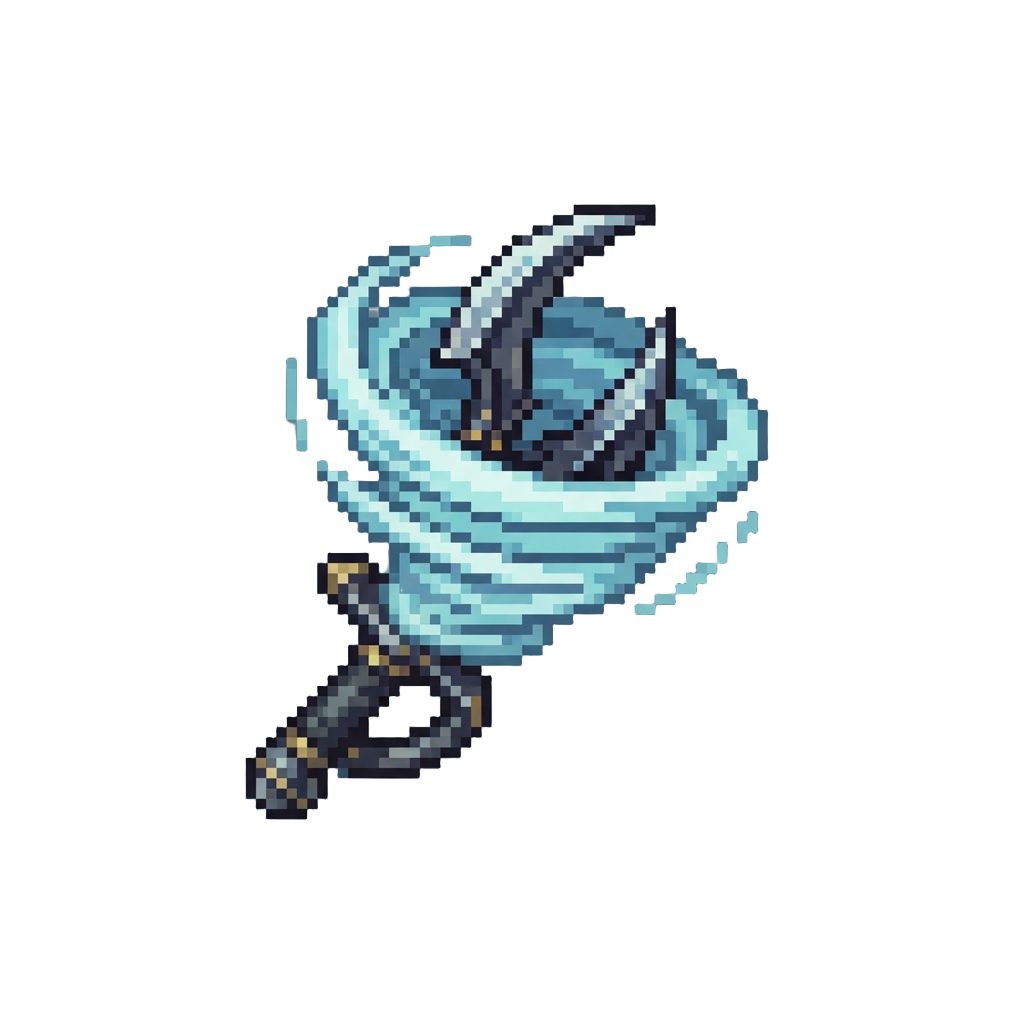 A Spinning Whirlwind Claw Cyclone