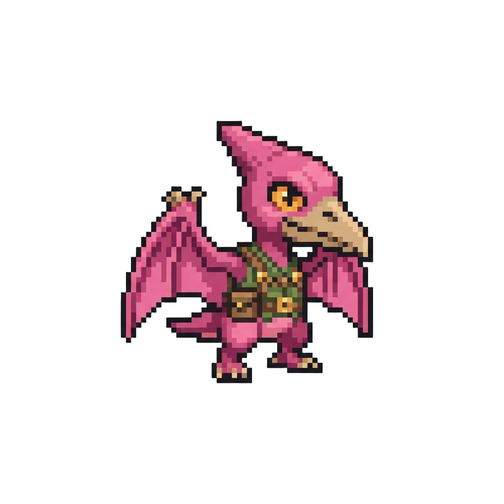 Pink Pterodactyl Ranger