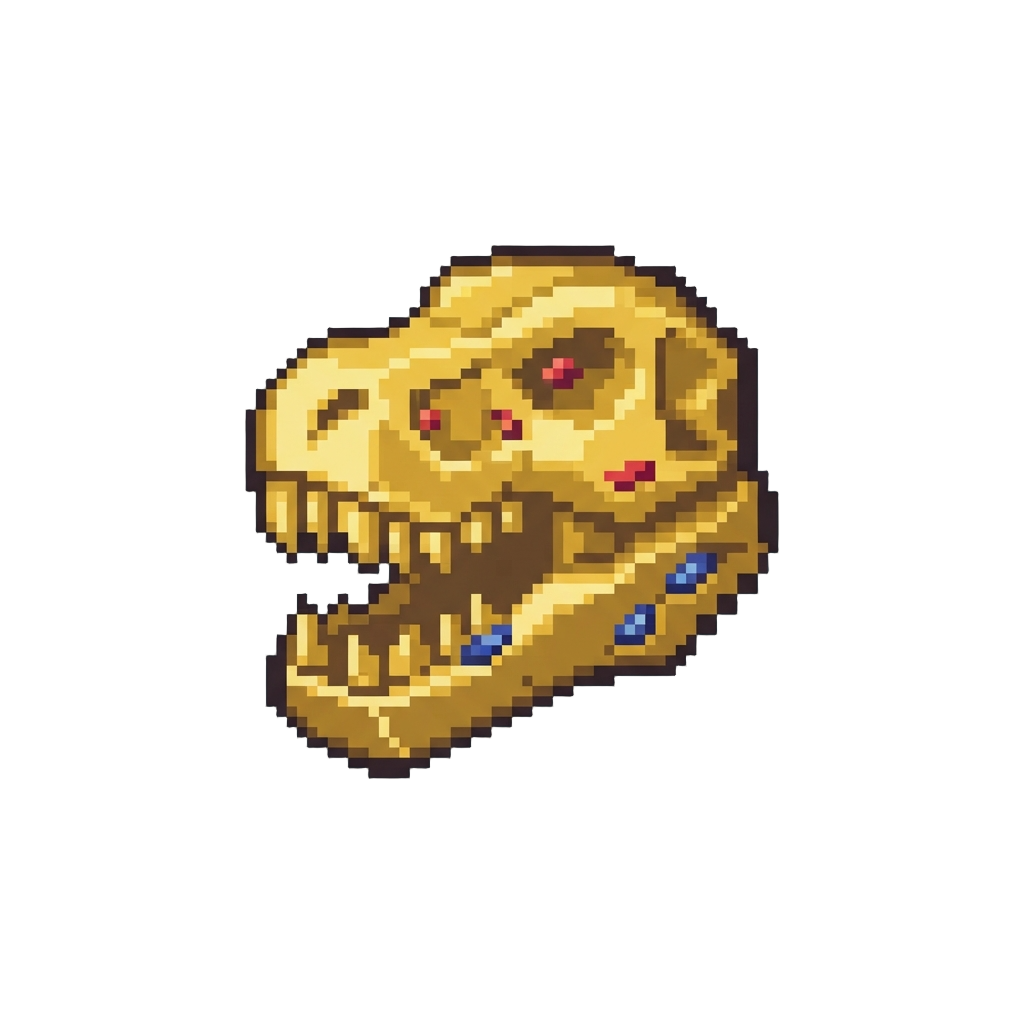 Gold Tyrannosaurus Power