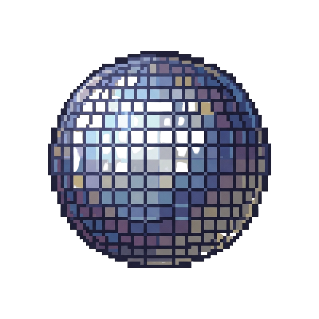 A Gigantic Pom-pom Disco Ball Afro