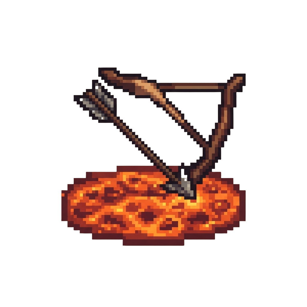 A Missed Bow Shot Into Lava