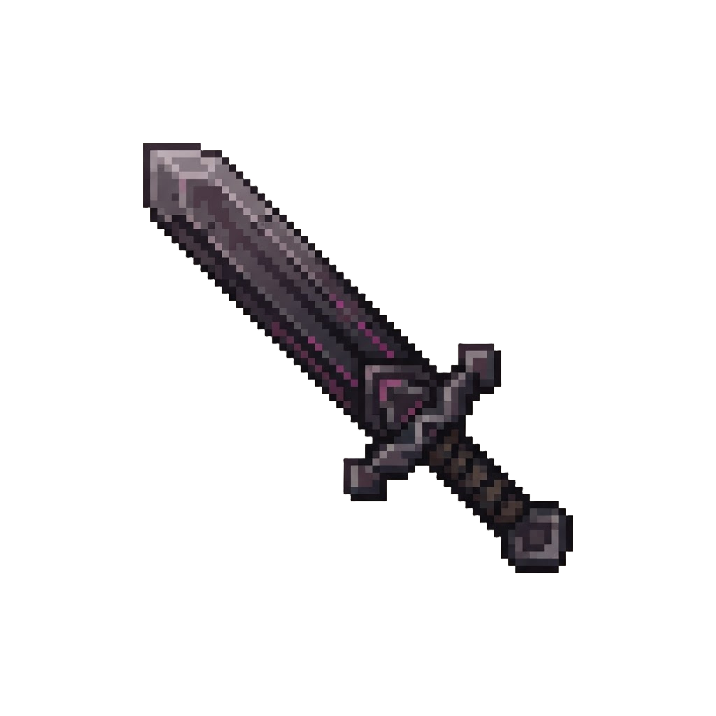 A Sturdy Netherite Sword