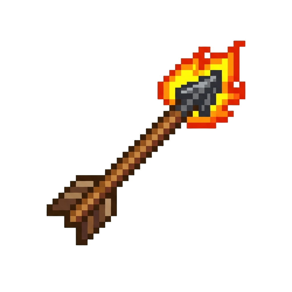 A Fiery Flame Arrow