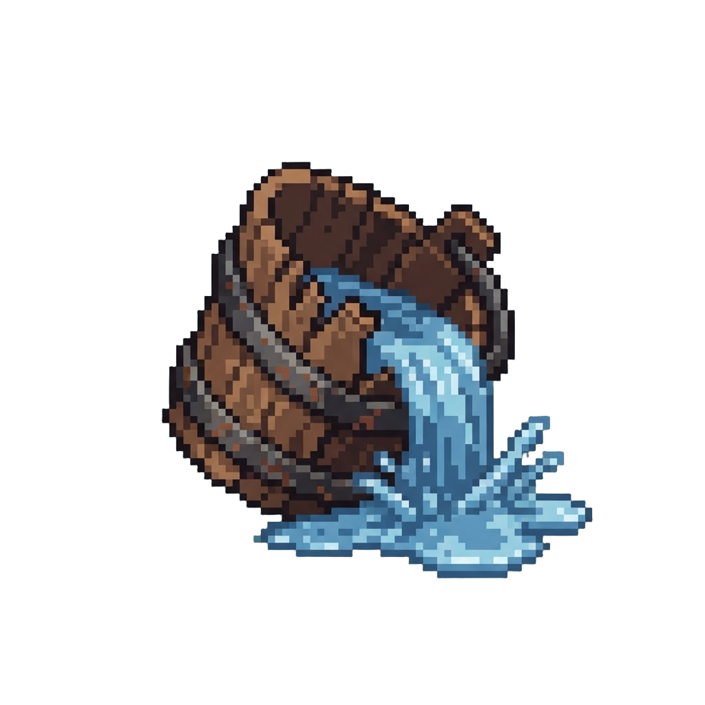 A Tragic Misaligned Water Bucket Fail