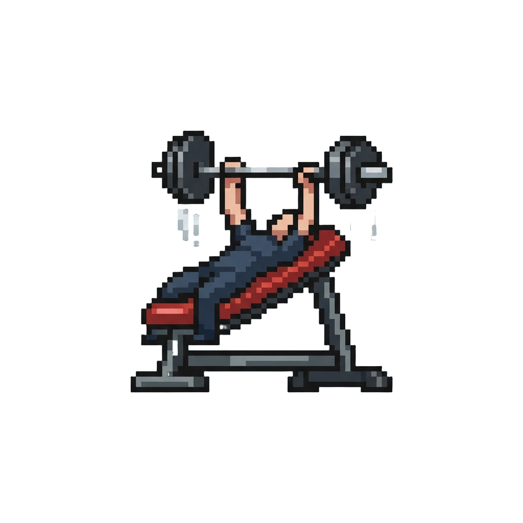 Decline Bench Press with Controlled Tempo