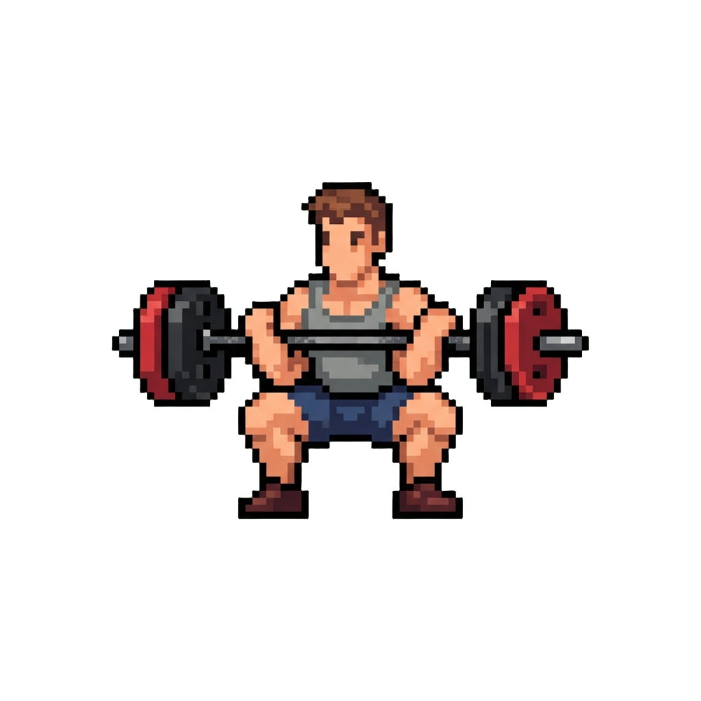 Zercher Squats with Barbell