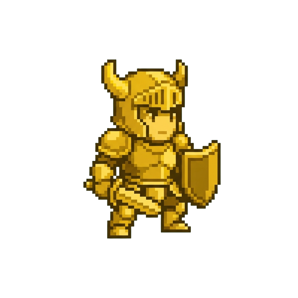 A Tiny Golden-edition Mini Figure of @image1