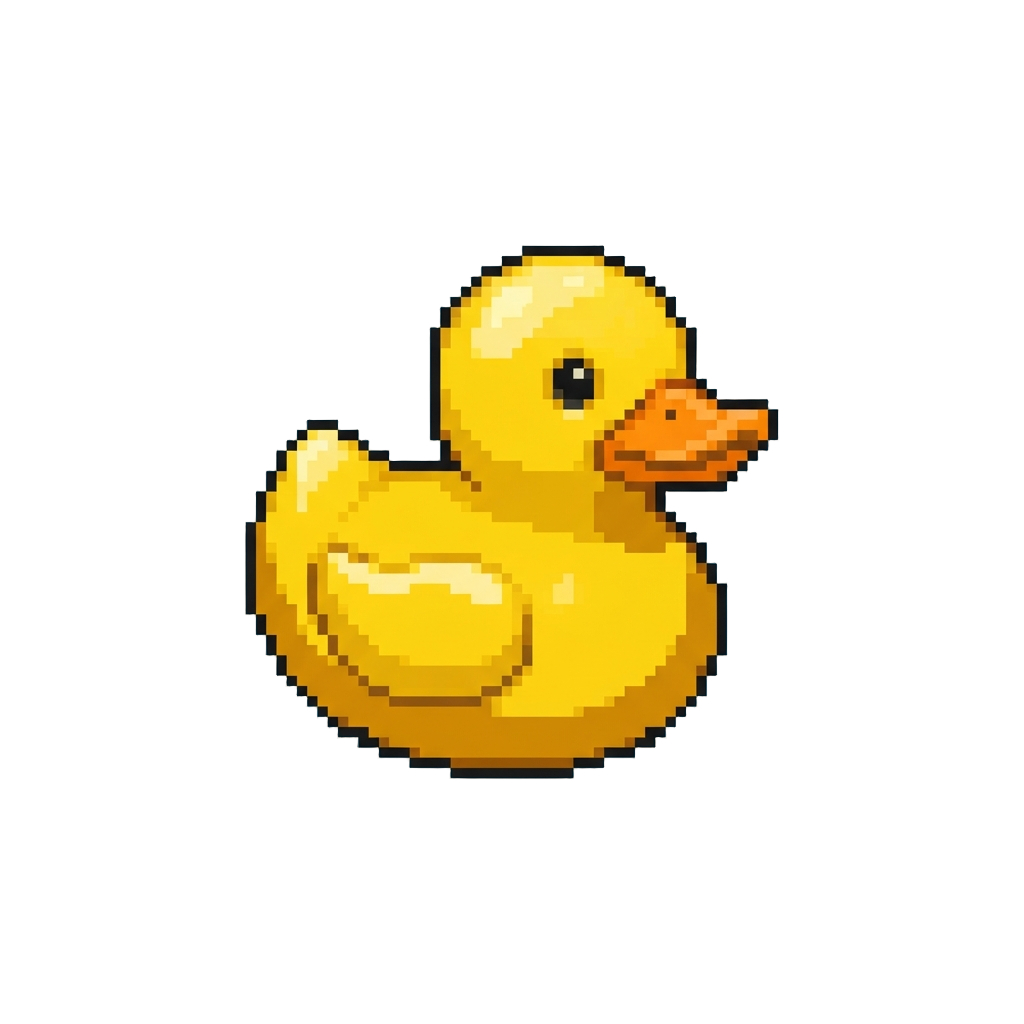A Tiny Plastic Rubber Ducky