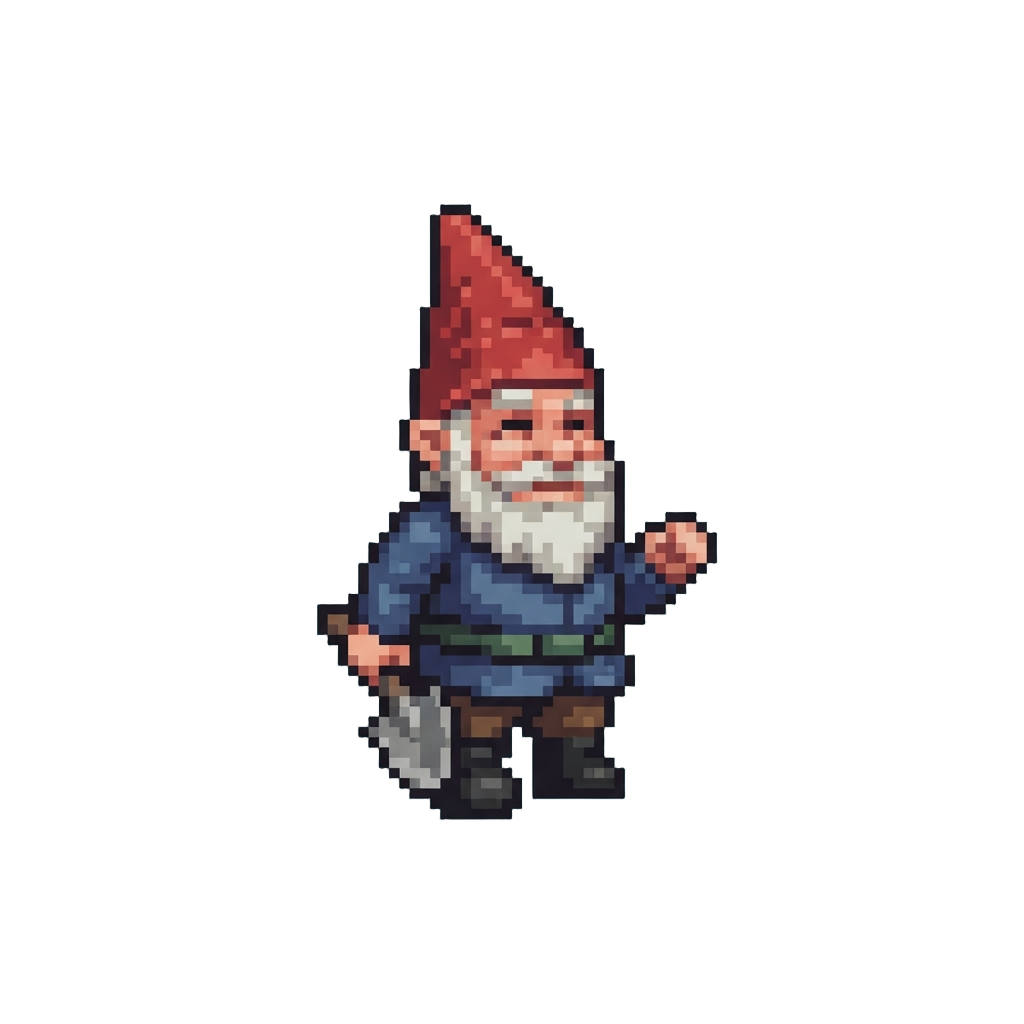 A Tiny Plastic Garden Gnome