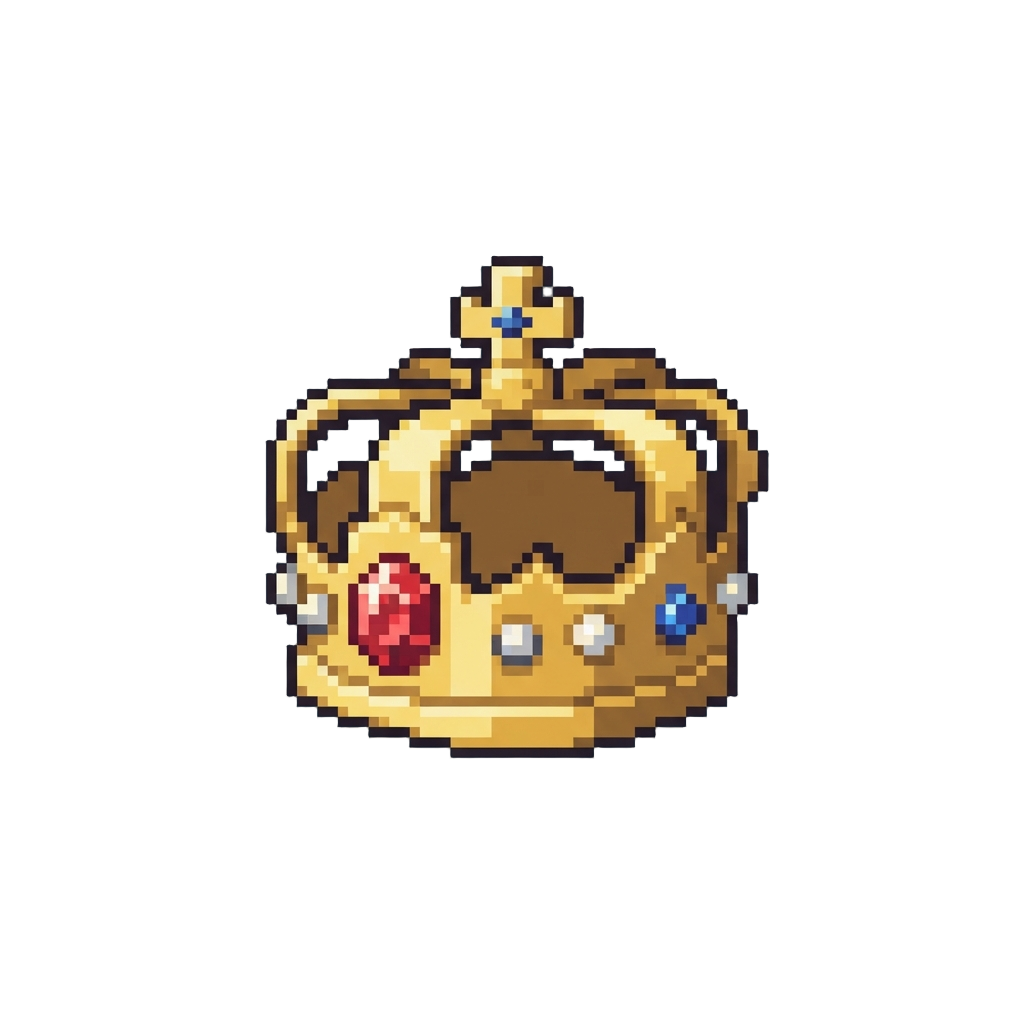 A Tiny Royal Crown Mini Figure of @image1