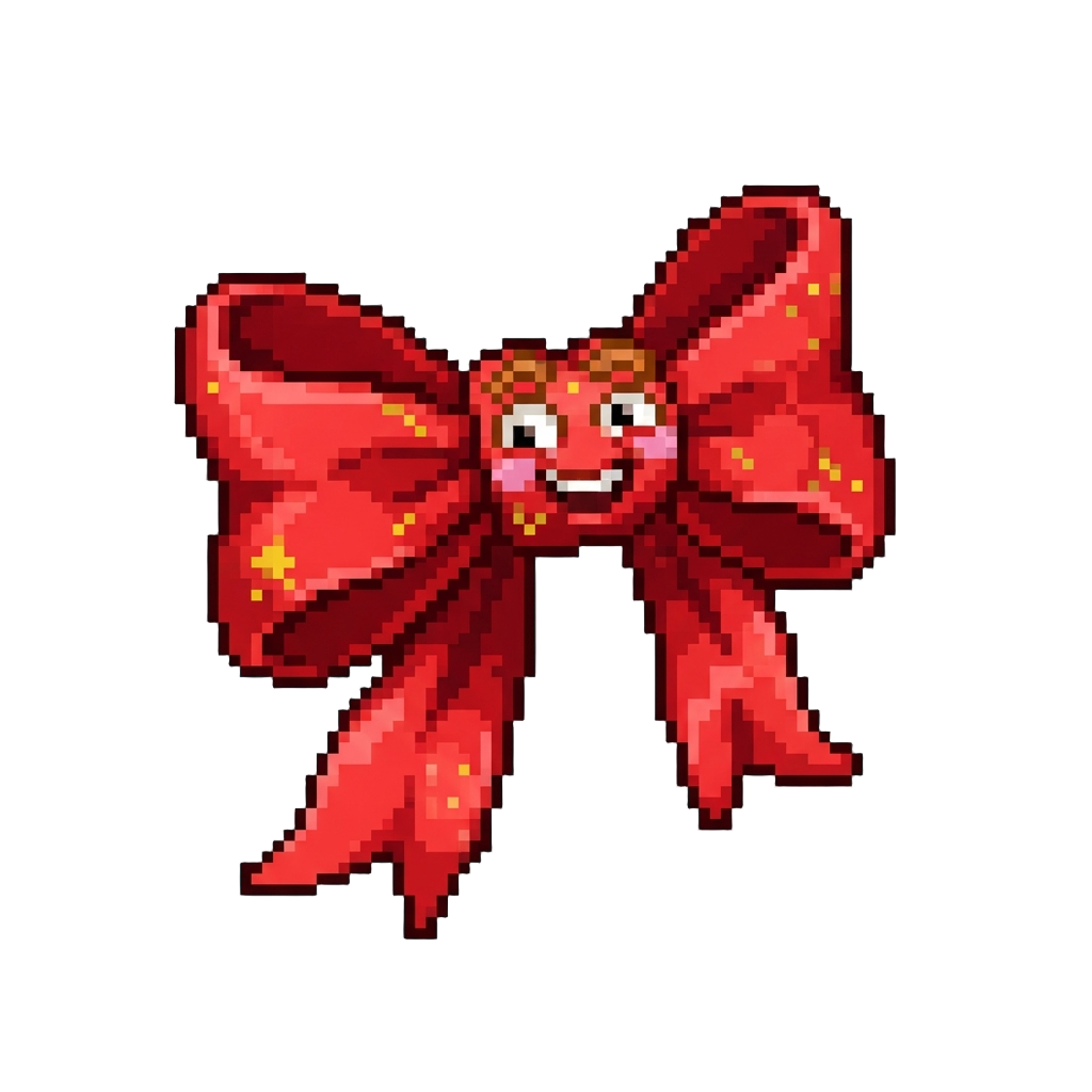 A Grand Finale Bow with a Goofy Triumphant Grin